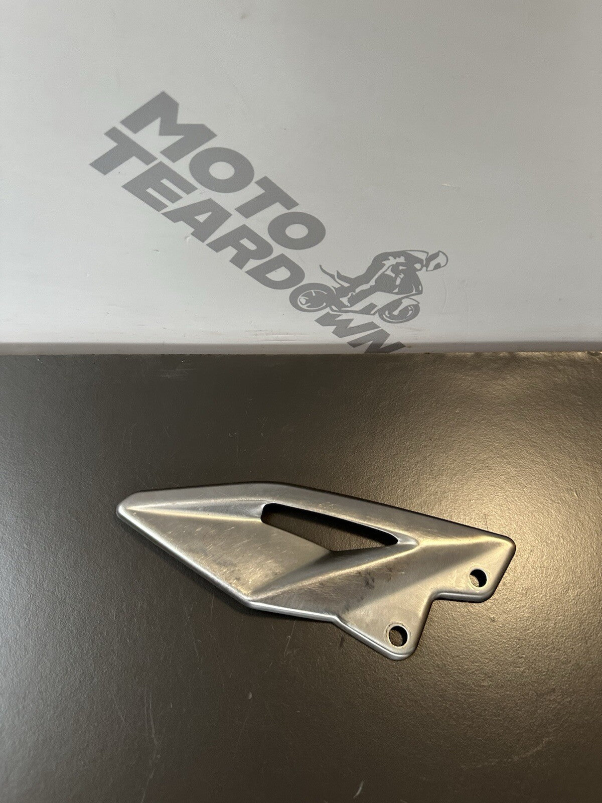 Triumph Street Triple 765S ABS 2017 - 2019 Right Side Heel Guard Plate 765RS OEM