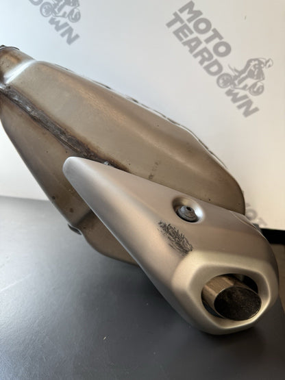 Triumph Trident 660 Exhaust System Downpipes Headers 2021-2024 Trident Exhaust