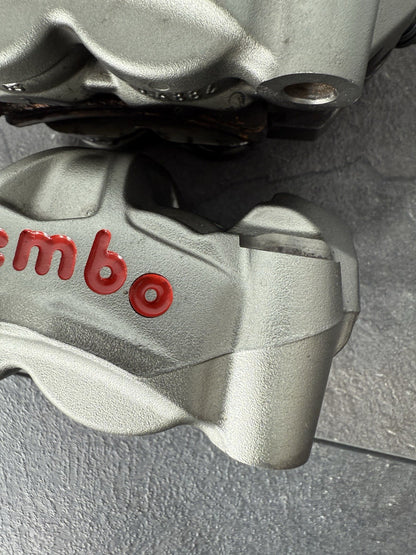 Triumph Street Triple 765 RS 2021 BREMBO M50 Brake Calipers 21650 Mile 2020-2022
