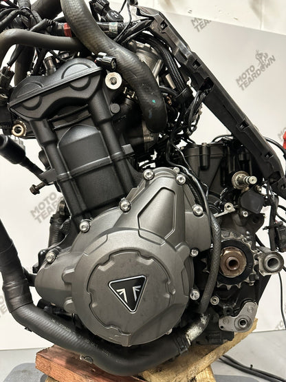 Triumph TIGER 900 GT PRO 2022 Engine Loom & Throttle Bodies 6337 Mile 2020-2023