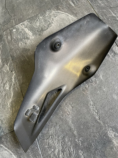Kawasaki Ninja ZX10R 2017 Exhaust End Can Heat Shield 16125 Miles 2016-2018 OEM