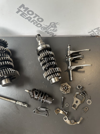 TRIUMPH SPEED TRIPLE 1050 2011 - 2015 COMPLETE GEARBOX TRANSMISSION ENGINE GEARS