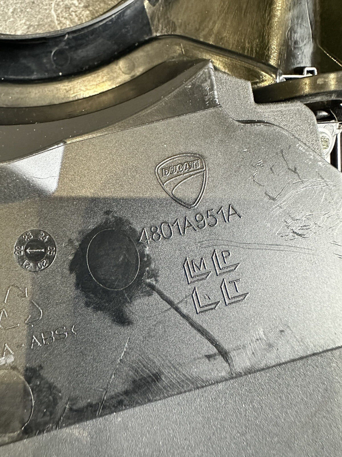 Ducati Multistrada V4 Pikes Peak 2022 Tank Storage Panel Locker 2023 OEM