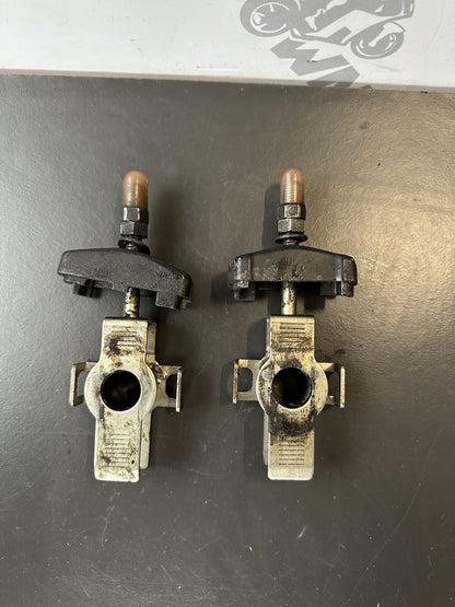 YAMAHA MT-03 REAR WHEEL CHAIN ADJUSTERS Yamaha MT03 Chain Adjusters OEM 2020-