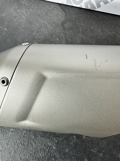 Triumph Street Triple RS 765 Exhaust Muffler Cap End Cap 5159 Miles 2017-2020