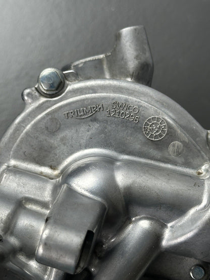 Triumph Speed Triple 1200 RR 2022 water pump oil pump oil cooler 2021 to 2023
