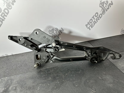 Kawasaki Z800 2016 Right Footrest Rearset Pillion Mount 12691 Mile 2013-2018 OEM