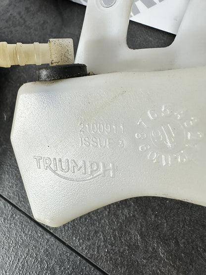 Triumph Street Triple 765 RS 2017 Coolant Expansion Tank 10580 Miles 2018-2024
