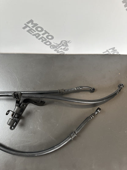 Yamaha MT09 Front Brake Hoses MT-09 Front Brake Hoses ABS HOSES 2017-2020 OEM