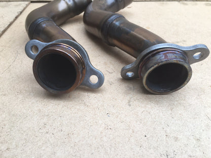 APRILIA TUONO V4 1100 Factory Exhaust Down Pipes Tuono V4 Exhaust Pipes OEM