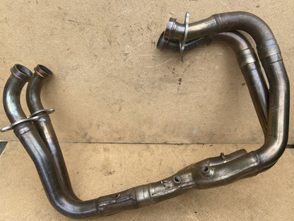 APRILIA TUONO V4 1100 FACTORY HEADERS DOWN PIPES Aprilia Exhaust System OEM 2018