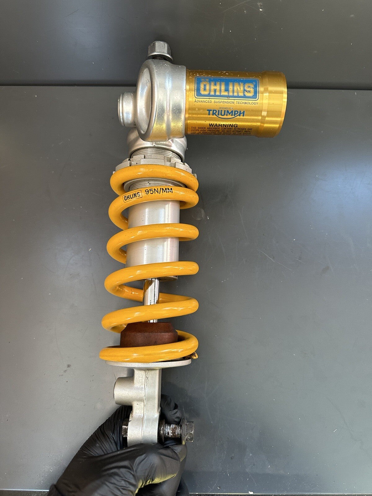 TRIUMPH STREET TRIPLE 765RS OHLINS REAR SHOCK 2017 - *UK ONLY* Ohlins Rear Shock