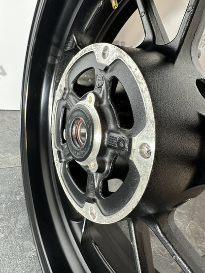 Yamaha R7 690 2024 Rear Wheel Rim Black Only 1784 Miles 2022 2023 OEM MT07