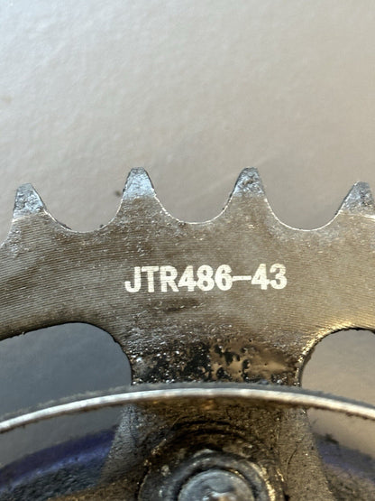 Yamaha MT03 rear sprocket With JT Rear Sprocket carrier and cush drives 2020-