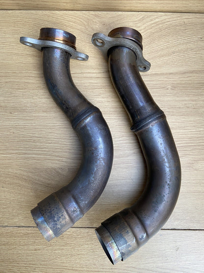 APRILIA TUONO V4 1100 Factory Exhaust Down Pipes 2020 Tuono V4 Downpipes OEM