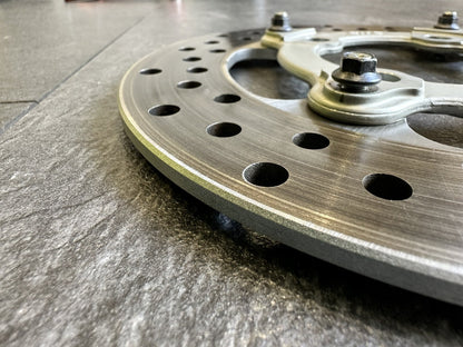 MV AGUSTA Dragster 800 RR LH44 2017 Rear Brake Disc Rotor Carrier Only 274 Miles