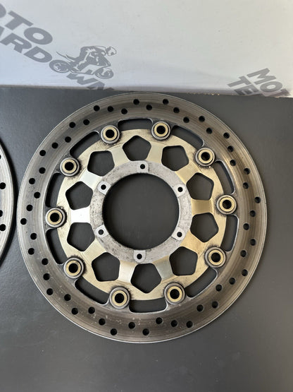 Honda CBR1000RR Pair of Front Yutaka Brake Discs 2004 2005 RR4 RR5 Front Discs