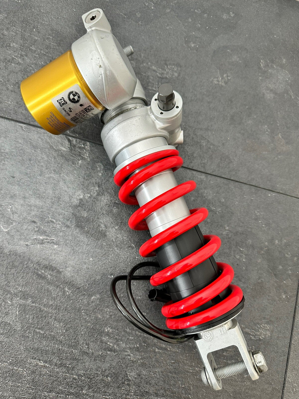 BMW S1000R 2017 SACHS Rear EC Shock Absorber Suspension 2018-2021 3534 Miles OEM