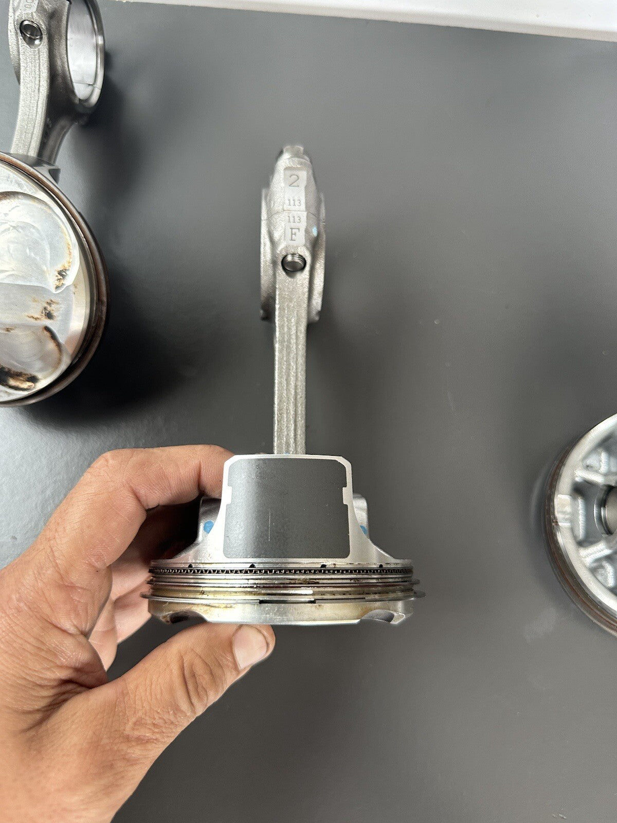 Triumph Speed Triple 1200 RR 2022 pistons READ DESCRIPTION 1200RR Engine Pistons