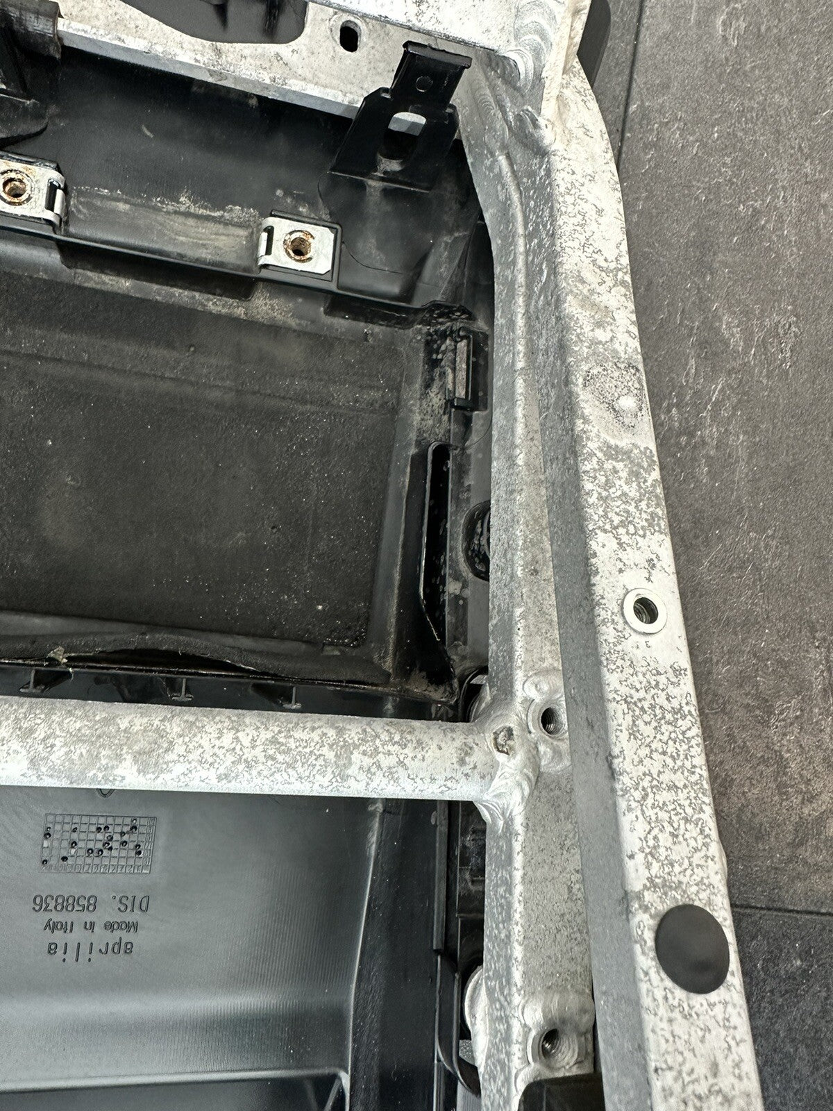 Aprilia Tuono V4 1100 Factory 2020 Subframe & Undertray 6889 Mile OEM 2019