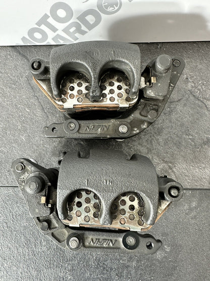 Triumph Trident 660 2022 NISSIN Front Brake Calipers 2962 Miles 2021-2024 OEM