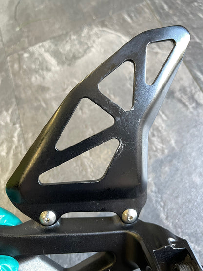 Suzuki GSXR 1000 2017 Left Rearset Mount AL7 2018-2022 2019 5129 Miles OEM