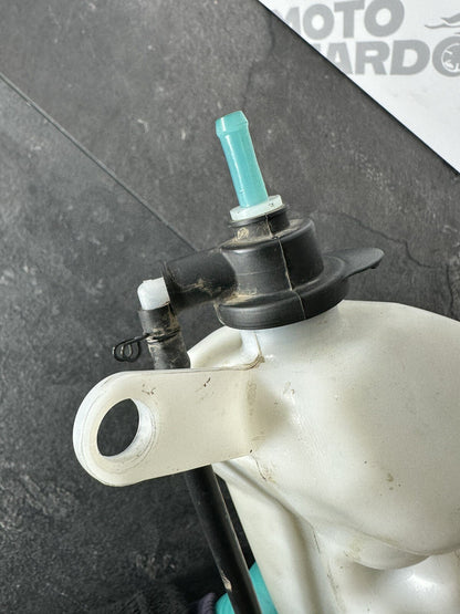 Yamaha R7 690 2024 Coolant Expansion Tank Reservoir 1784 Mile 2022 2023 OEM