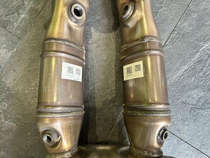 BMW S1000RR 2023 Exhaust Downpipes Headers Catalytic 2019-2022 Gen 4 OEM J43386