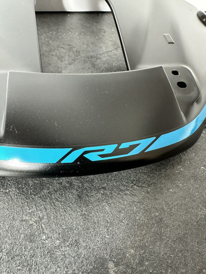 Yamaha R7 690 2024 Front Plate Chin Spoiler Fairing Panel 1784 Miles 2022 2023