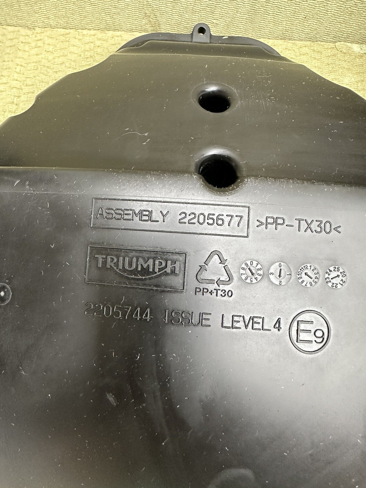 TRIUMPH SPEED TRIPLE 1200 RR RS Airbox Triumph Speed Triple 1200 RR RS Air Box