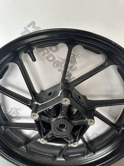 Yamaha MT07 Front wheel rim 2014-2017 SLIGHTLY OUT OF ALIGNMENT MT07 Front Rim