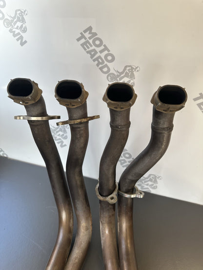 HONDA CBR1000RR FIREBLADE EXHAUST DOWNPIPES YEAR 2004 2005 OEM DOWNPIPES