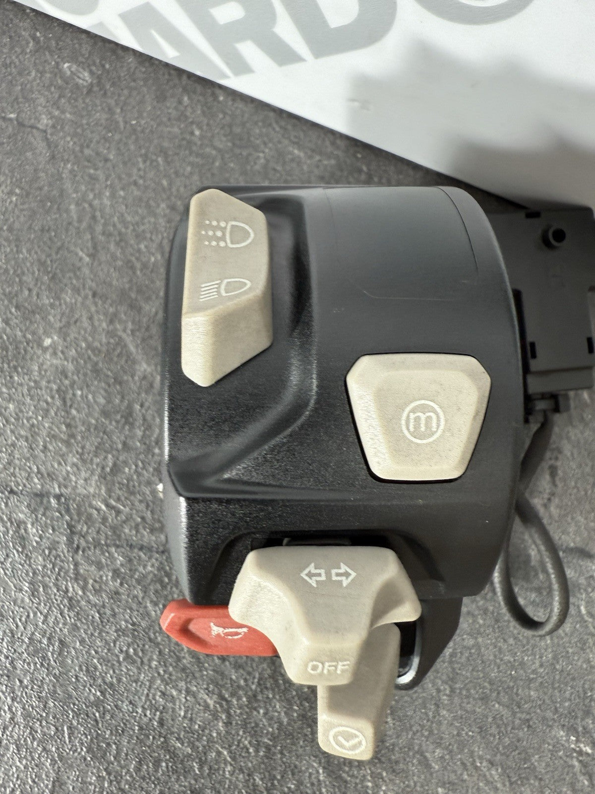 Triumph Street Triple 765 RS 2021 Left Switchgear Switches 21650 Miles 2020-2022