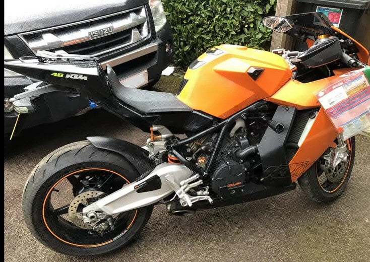 KTM RC8 RC8R Subframe Undertray Battery Tray 2012 Only 12547 Miles OEM Superduke