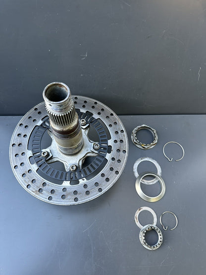 KTM 1290 Superduke 2014 Rear Wheel Axle Spindle & Brake Disc KTM 1290 Spindle