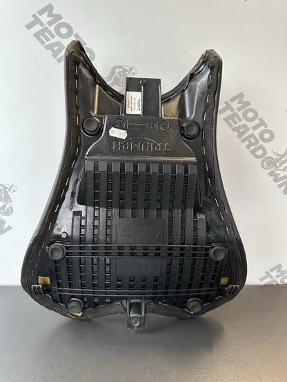 Triumph Street Triple 765S Riders Seat Main Seat 2017-2019 T2303713 *TORN* OEM