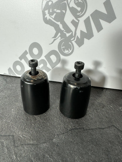 Suzuki GSXR 1300 2016 HAYABUSA Bar End Weights Handlebar Ends ABS 18408 Miles