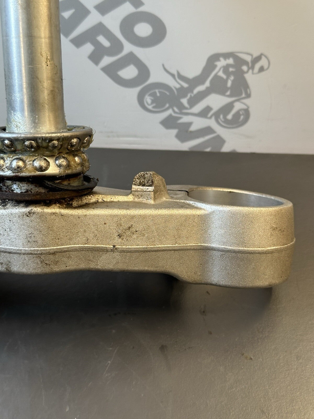 Triumph Street Triple 765S Bottom Yoke Steering Stem Lower Yoke *SLIGHTLY OUT*