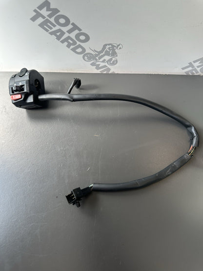 Triumph Street Triple 675R Left Switchgear Controls 2013-2016 675R Left Switch