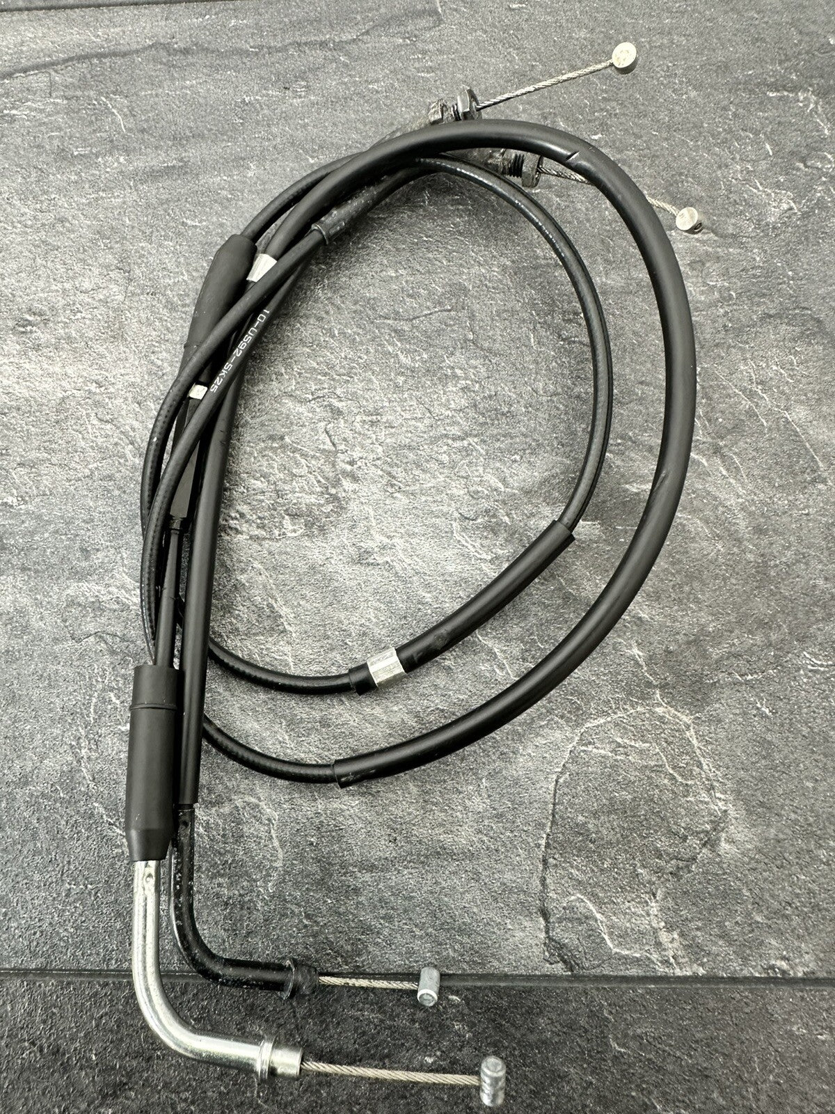 Kawasaki ZX6R 636 ABS 2016 Exhaust Servo Cables 8655 Mile 2013-2015 OEM