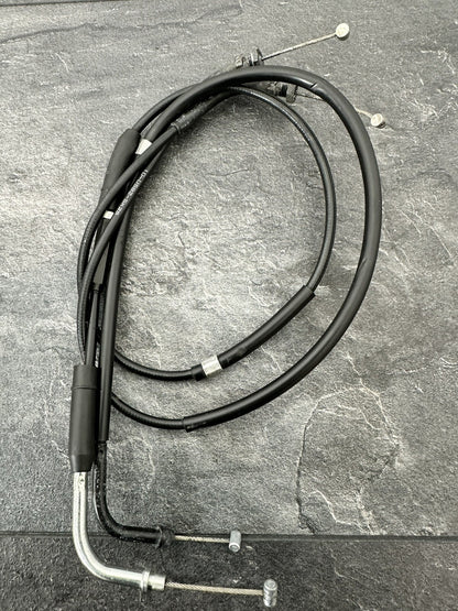 Kawasaki ZX6R 636 ABS 2016 Exhaust Servo Cables 8655 Mile 2013-2015 OEM