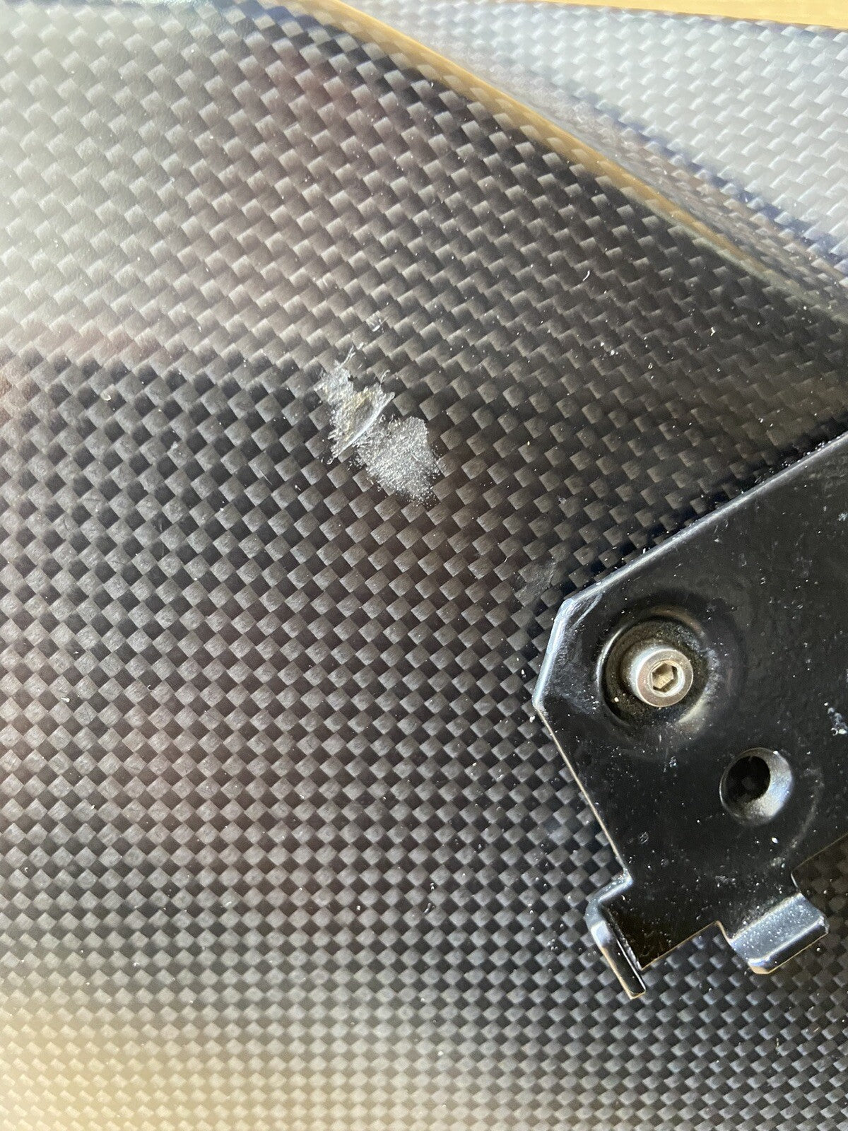 Ducati panigale 1199 carbon Fibre exhaust cover