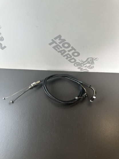 Honda CBR 1000 RR Throttle Cables Fireblade 2004 to 2005 1000RR Throttle Cables