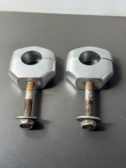 Triumph Street Triple 675 Handlebar Riser Handlebar Clamp Set OEM 2007-2011 675R