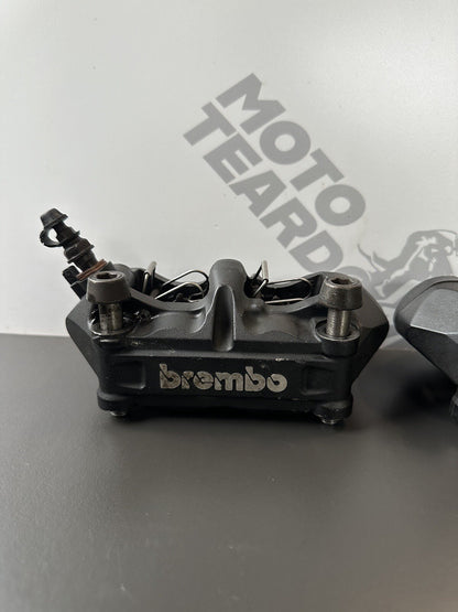 TRIUMPH SPEED TRIPLE 1050 2011 - 2015 front brake calipers brembo 100mm 19,161m