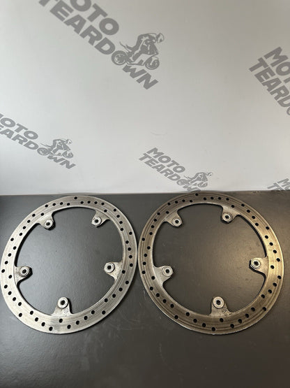 BMW S1000R Brembo FRONT BRAKE DISCS PAIR Brembo Brake Discs OEM BREMBO DISCS