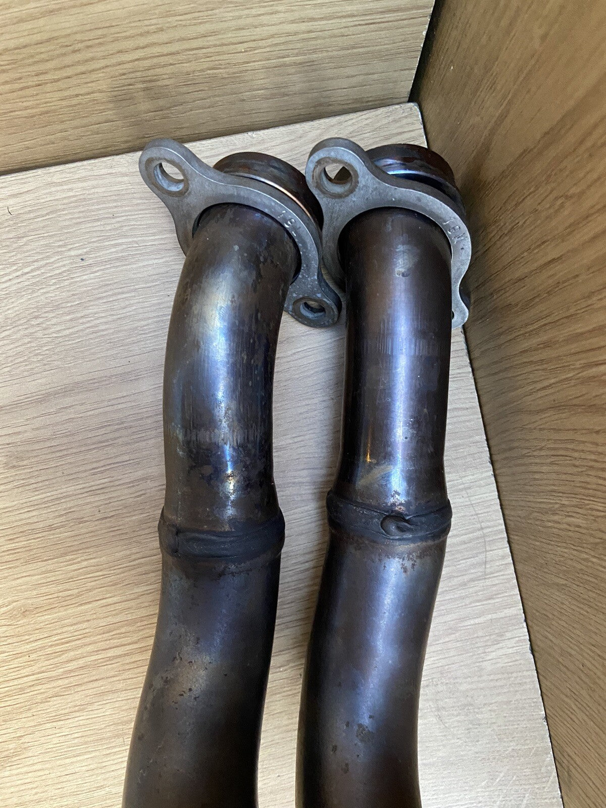 APRILIA TUONO V4 1100 Factory Exhaust Down Pipes 2020 Tuono V4 Downpipes OEM