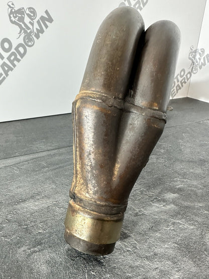 Aprilia Tuono V4 1100 Factory 2020 Front Downpipes Exhaust 6889 Miles OEM 2019