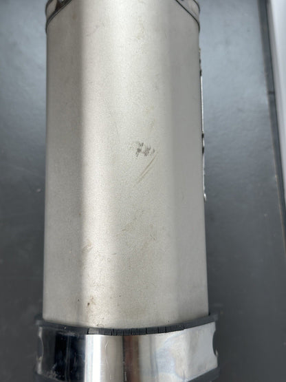Suzuki GSXR 1000 2009-2011 Lextek Stainless Steel GSXR 1000 Exhaust Silencer