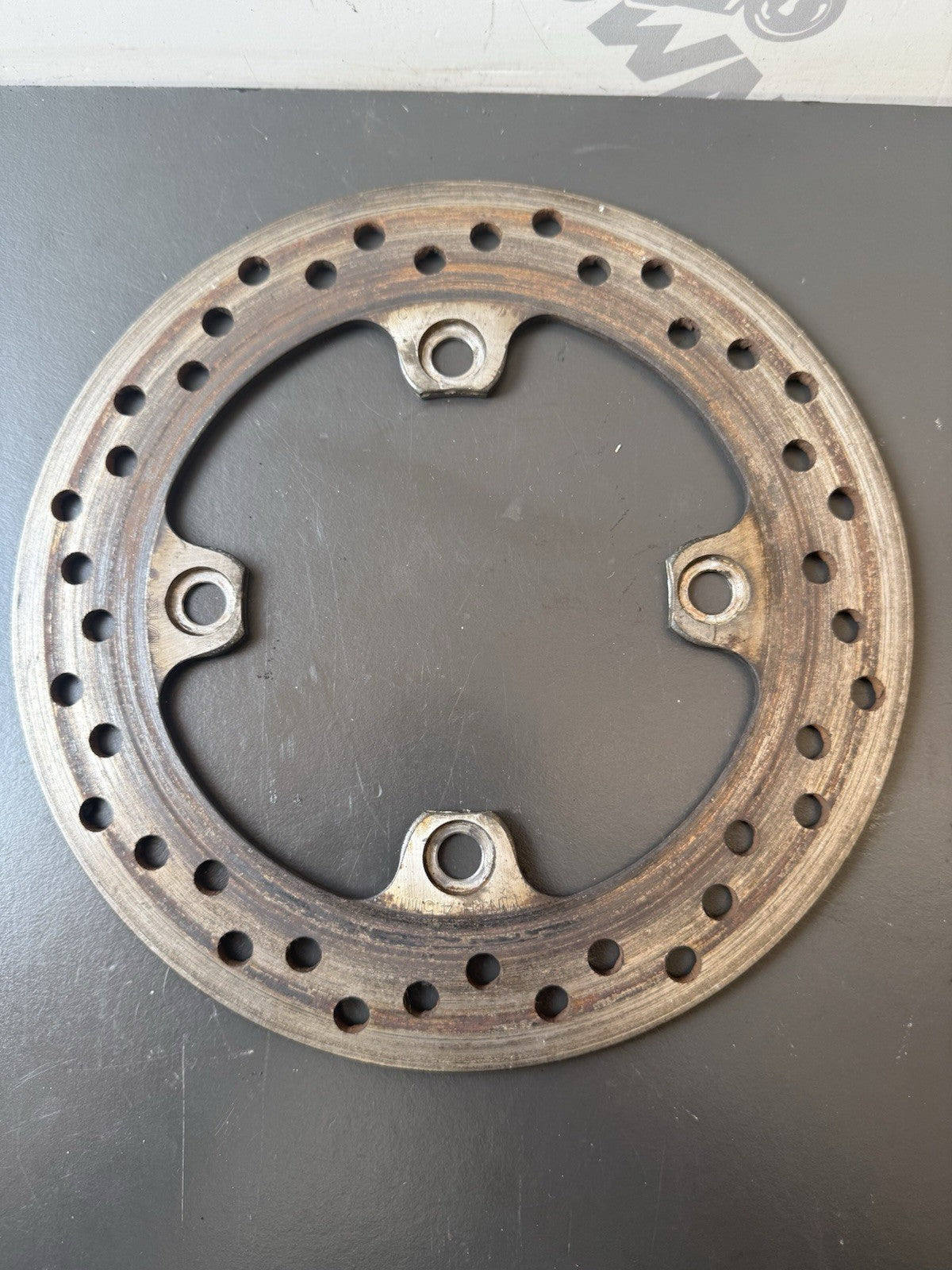 TRIUMPH STREET TRIPLE 675R REAR BRAKE DISC SUNSTAR REAR BRAKE DISC 2008-2011 OEM